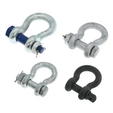 Corrosion-Resistant High-Fatigue LTM D-Type Mooring Shackle for Marine Hardware Connection