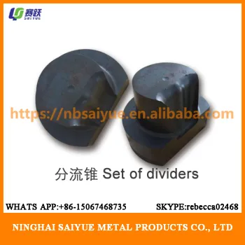 Set of dividers mould spare parts
