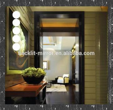 Bedroom wall mirror LED mirror for modern hotel or hotel bathroom