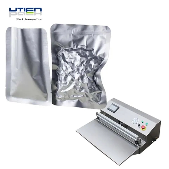 Durable Industrial Plastic Aluminum Pouch Bag Vacuum Sealer Packing Machine