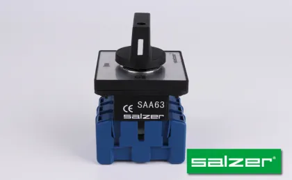 Salzer CE Approved Rotary Switches: OFF-ON