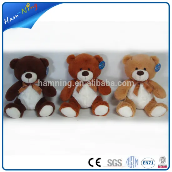 25cm naughty light up teddy bear plush toys