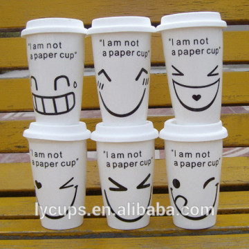 water boiling single wall paper eco cup