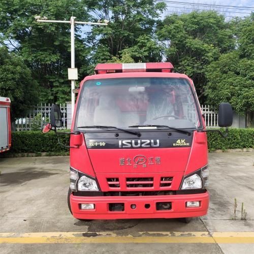 Multi-function water tank fire truck