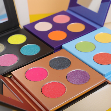 Handelsmarken veganer Pigment DIY Lidschattenpalette - 4 Loch leere Palette für 26 -mm -Farbtöne