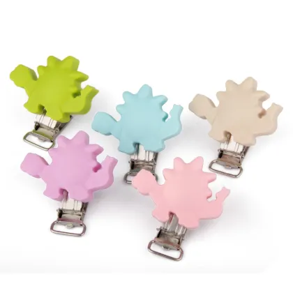 Silicone Pacifier Teething Chain Baby Pacifier Clip