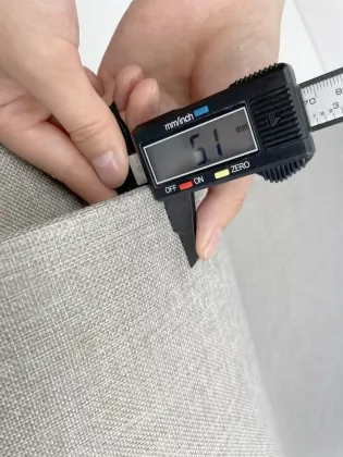 100% Natural Cotton Textile Wallpaper - Seamless Soil Color Style Wall Cloth