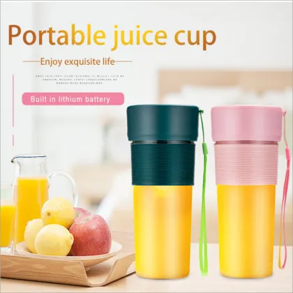 USB Rechargeable Mini Juicer Blender - Portable Household Electric Fried Juicer