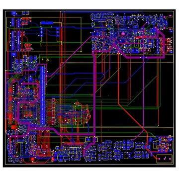 8-layer communication PCBPCBA design
