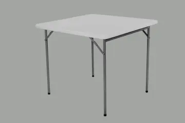 88CM high quality portable plastic square folding table
