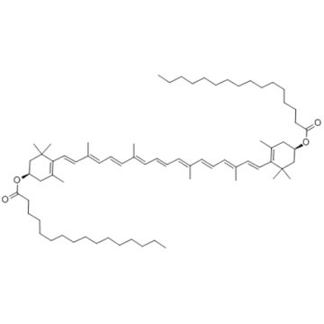 (3R, 3R &#39;) - dipalmitato de beta, caroteno-3,3&#39;-diilo CAS 144-67-2