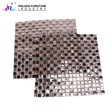 Modern Style China Supplier Mosaic Glass Mirror Glitter Tile for Home Decoration