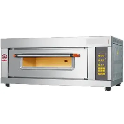Commercial Bakery Equipment 1 Deck 2 Trays Electric Oven Pizza Bakery Oven Prices Machines Bakery
