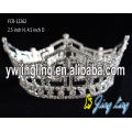 Full Round Rhinestone Pageant Boy Crown For Sale