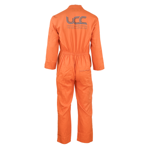 Combinaison TC orange pour hommes de travail