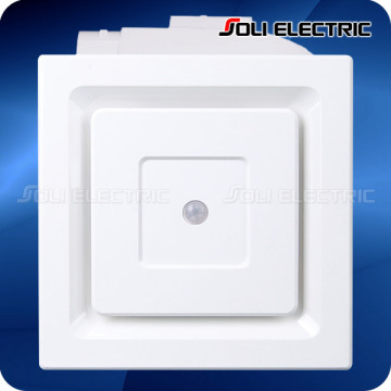 Bedroom Exhaust Fan With Inductive Sensor, Light