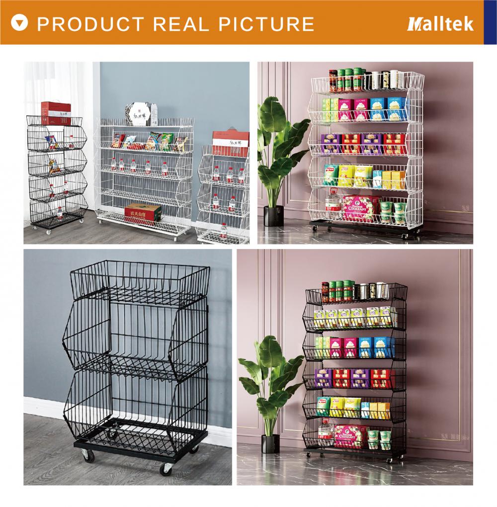 Dismountable Supermarket Promotion cage with Wheels