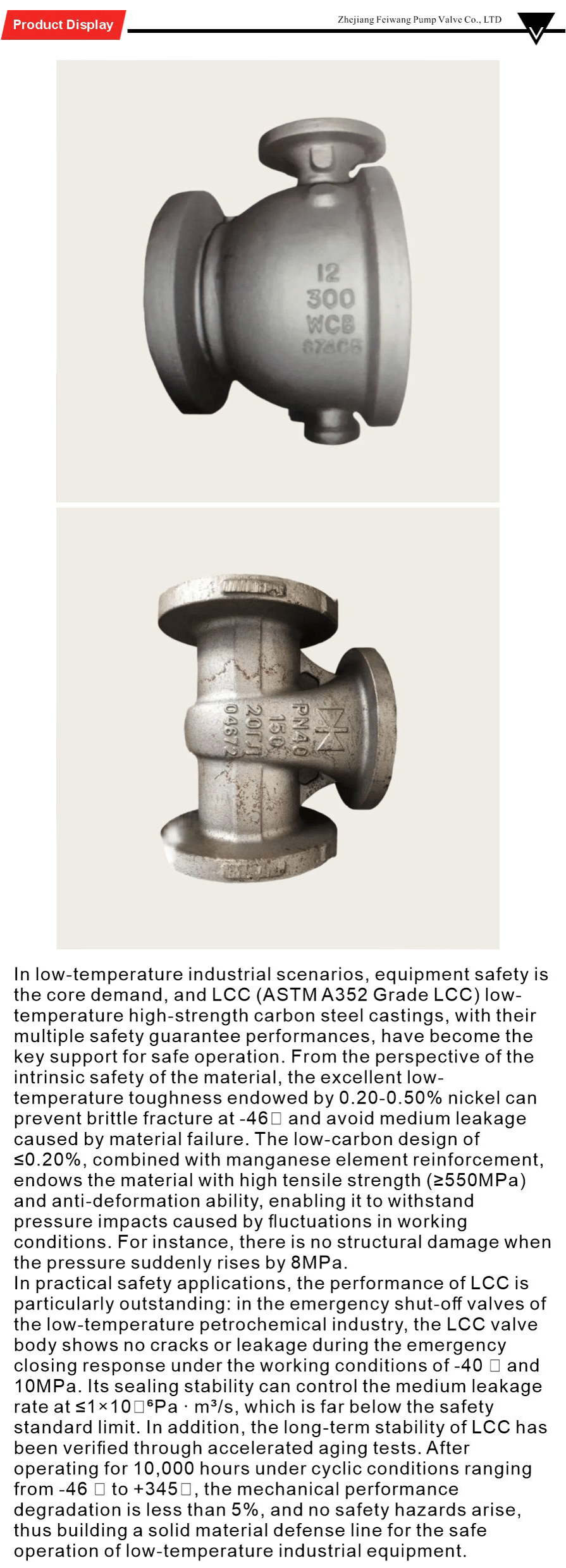 Low-temperature carbon steel series-xiangqing1-FW051