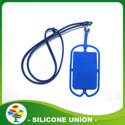 Promotional Silicone Smart Phone Case With Lanyard