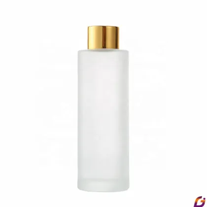 Frosted Glass Essence Skincare Toner Bottles - 30ml, 50ml, 60ml, 100ml
