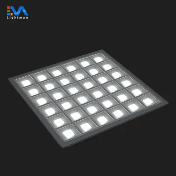 36W 30x120 UGR 19 Anti-Glare Recessed Square LED Backlit Panel Light 600x600