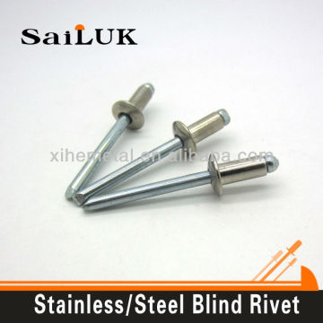 Stainless steel/steel blind rivets(steel rivets nut)