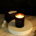 Soy Wax Black Jar candles cherry scented candles
