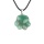 Green Aventurine Cat Claw Necklace 45CM Black Cord Handmade Craved Animal Palm Pendant Jewelry