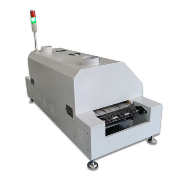 Reflow-solderen met vier temperatuurzones