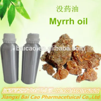 Pure myrrh oil for aromatherapy