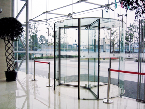 All Glass Revolving Doors for Commercial