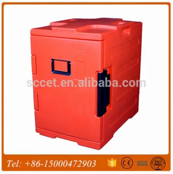 90L Front loader cart, front loader food container for hot food for pans