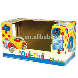 Kids toy packaging corrugated paper box