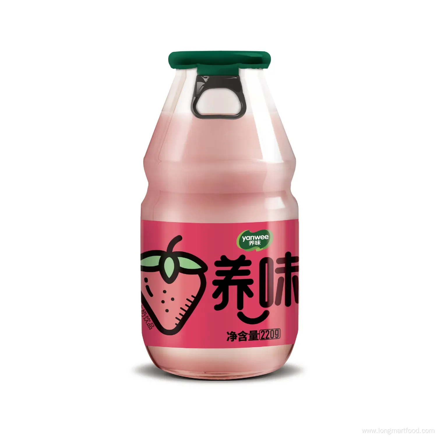 Delightful Fruit-Puree Milk Beverage