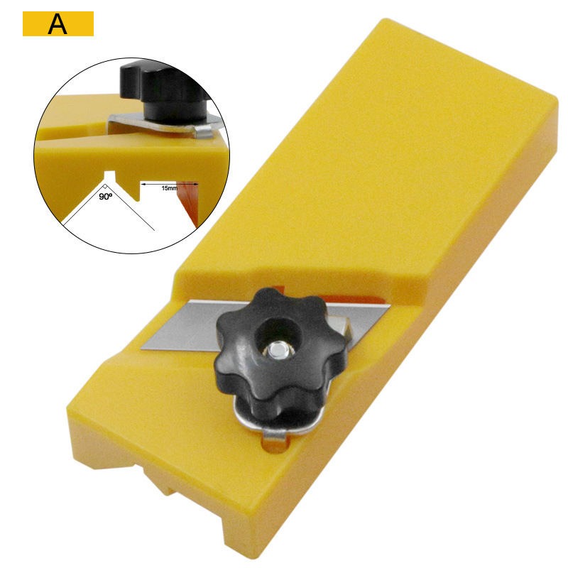 Woodworking Gypsum Board Planer Tool Flat Square Plane Drywall Edge Chamfer Hand Saw Box Hand Plasterboard Cutter