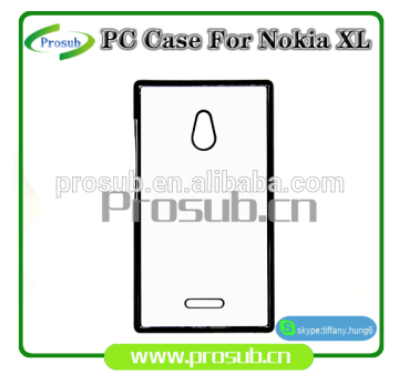 sublimation heat transfer plastic blank diy cell phone case cover skin for SFP-Nokia XL