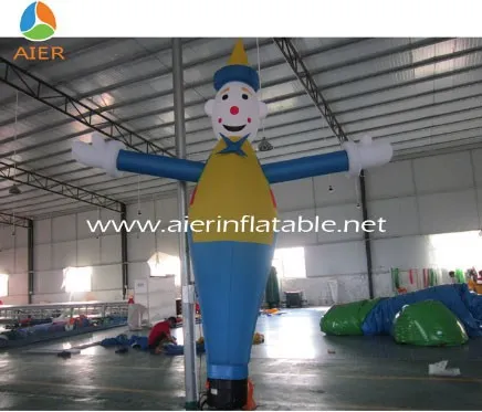 Funny Design Clown Inflatable sky Dancer For Sale