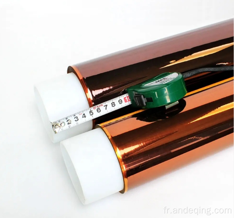 Polyimide Pi Film en revêtement en silicone Glue Kaptons Self Adhesive Tape Rold Roll Jumbo Roll