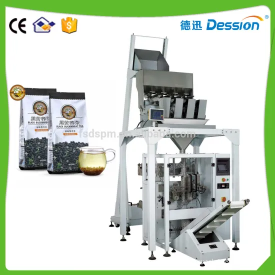 black tea packing machine with 4 linear weigher manufacturer