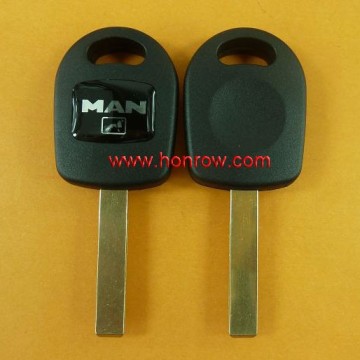 Man Key transponder key blank shell case (can put TPX chip inside)
