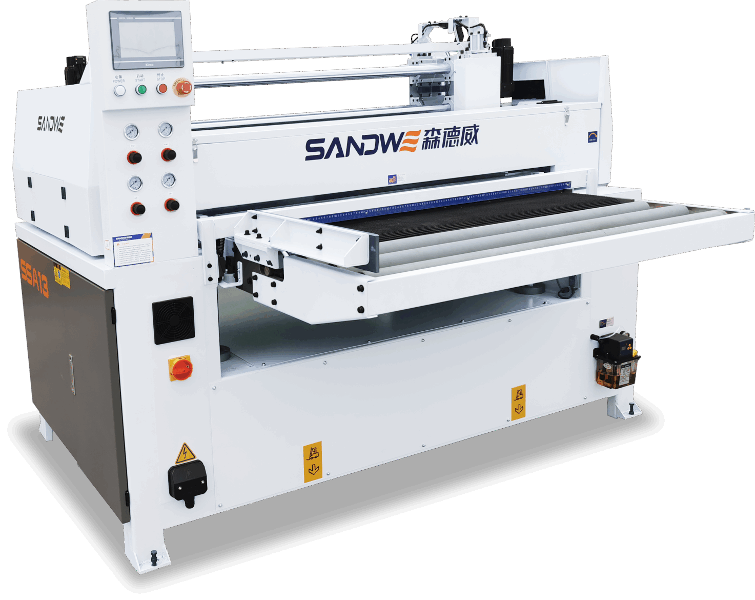 Wood Moulding Profile Sanding Polishing Machine for Wood