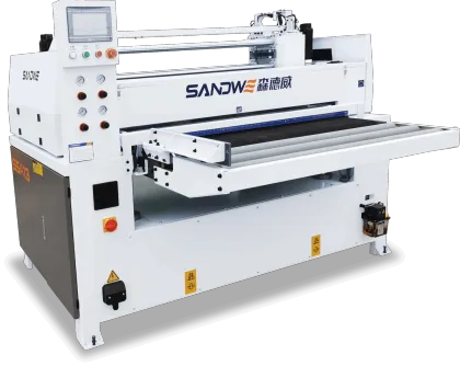 Wide Belt Lacquer Sander for woodworking