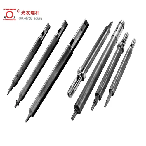 Bimetallic screw barrel para sa pp pe pvc injection molding machine