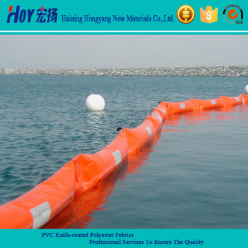 800g PVC Coated Tarpaulin For Oil Booms