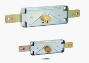 steel roller door lock