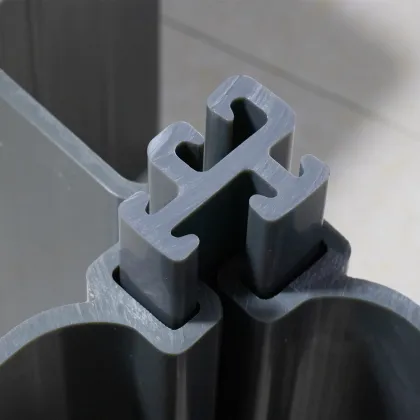 River Bank Protection Plastic Sheet Piles Vinyl PVC Sheet Piles
