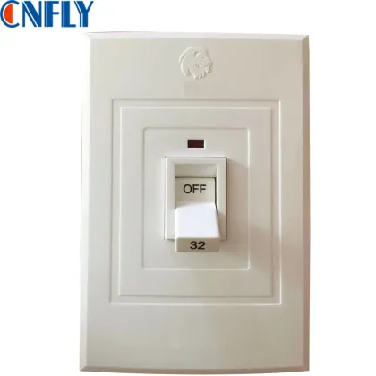 Haco 32A 30A Overcurrent Safety Breaker Flush Wall Switch Type Circuit Breaker