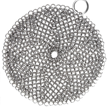 Sale panas 316 premium stainless steel cleaner logam scrubber dengan cincin gantung