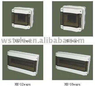 HK Surface type plastic distribution box