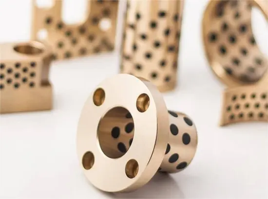 Self Lubricating Bronze Graphite Copper Bearings Bushing